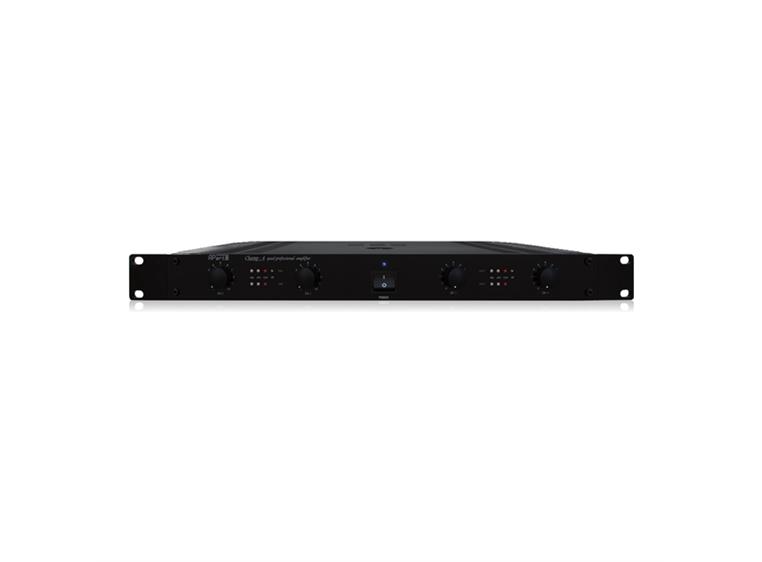 Apart CHAMP 4 High End and very dynamic 19" power amplifier,